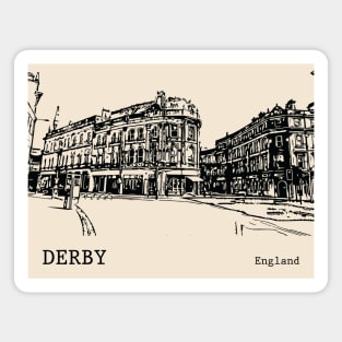 Derby England Magnet